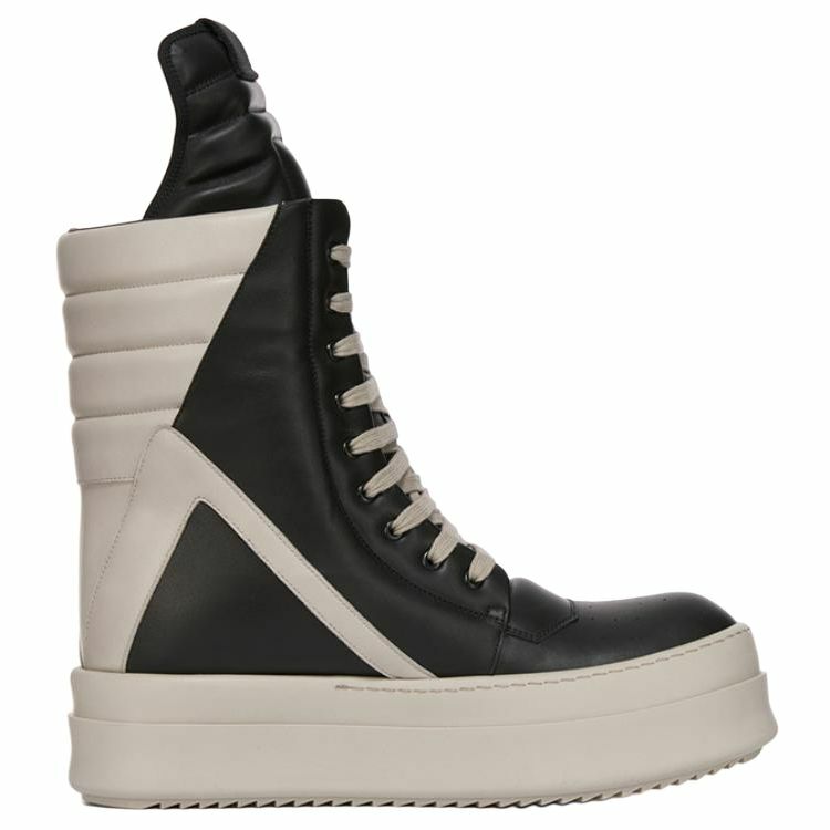 【代購】RICK OWENS Mega Geobaskets Lace-Up Sneakers