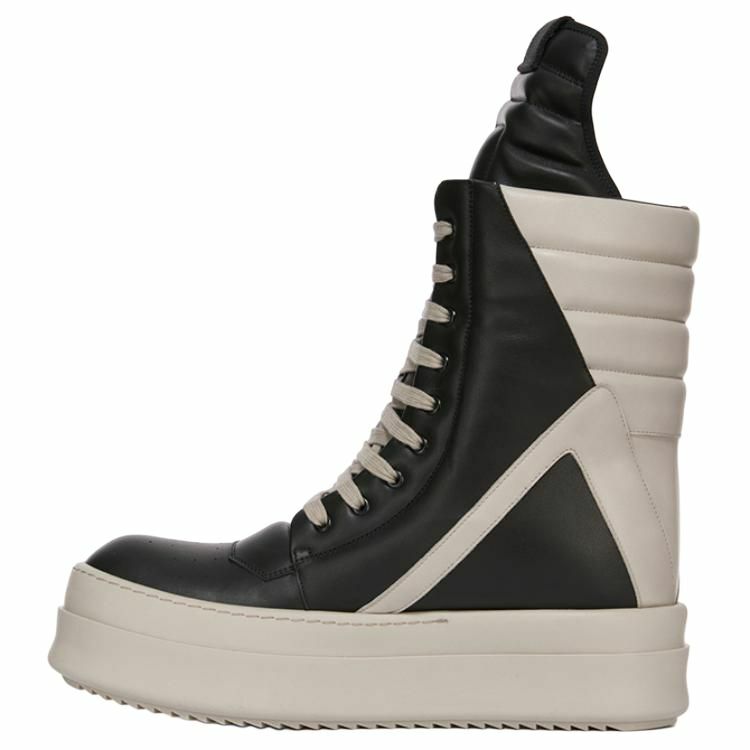 【代購】RICK OWENS Mega Geobaskets Lace-Up Sneakers