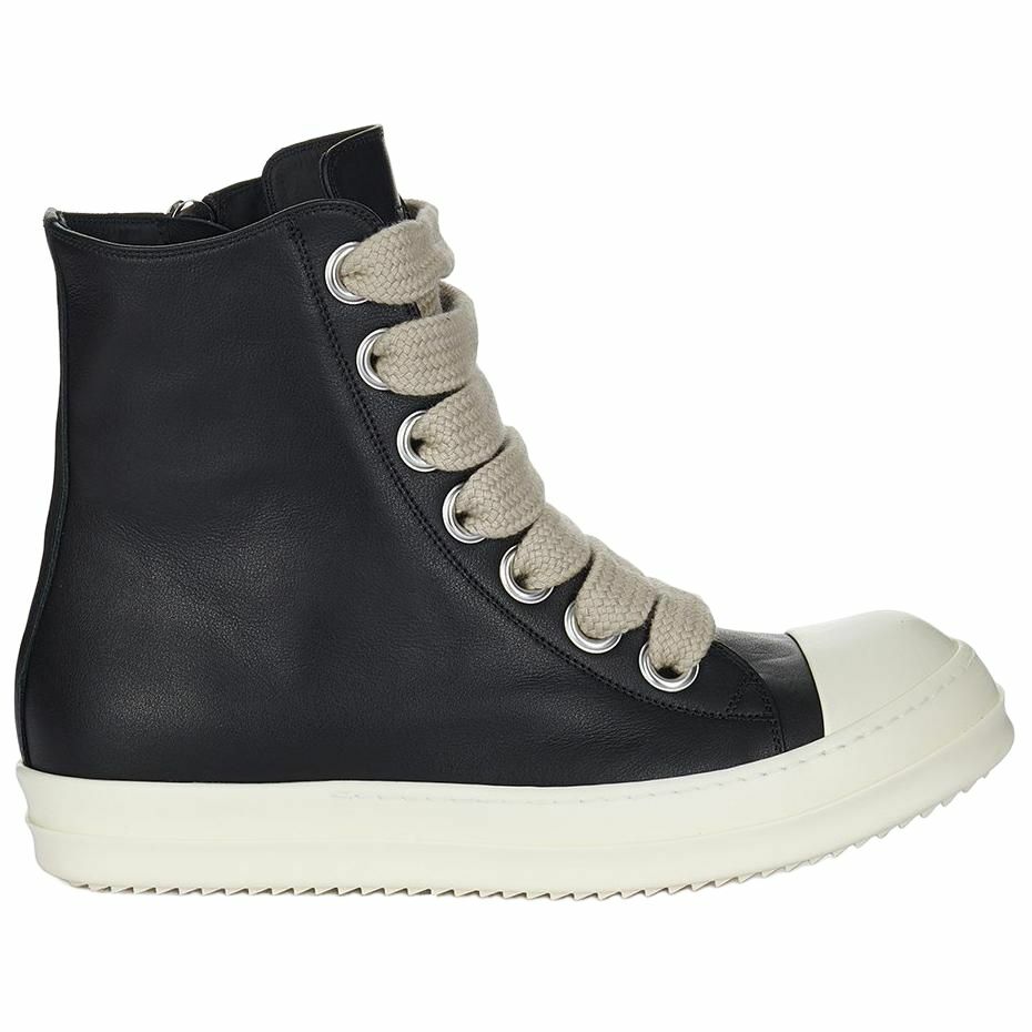 【代購】RICK OWENS/RO High-Top Skateboard Shoes Women's Black