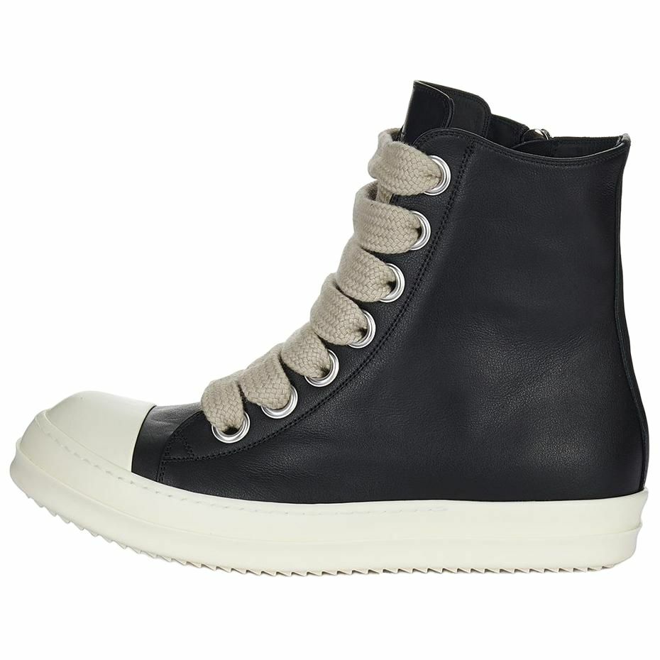 【代購】RICK OWENS/RO High-Top Skateboard Shoes Women's Black