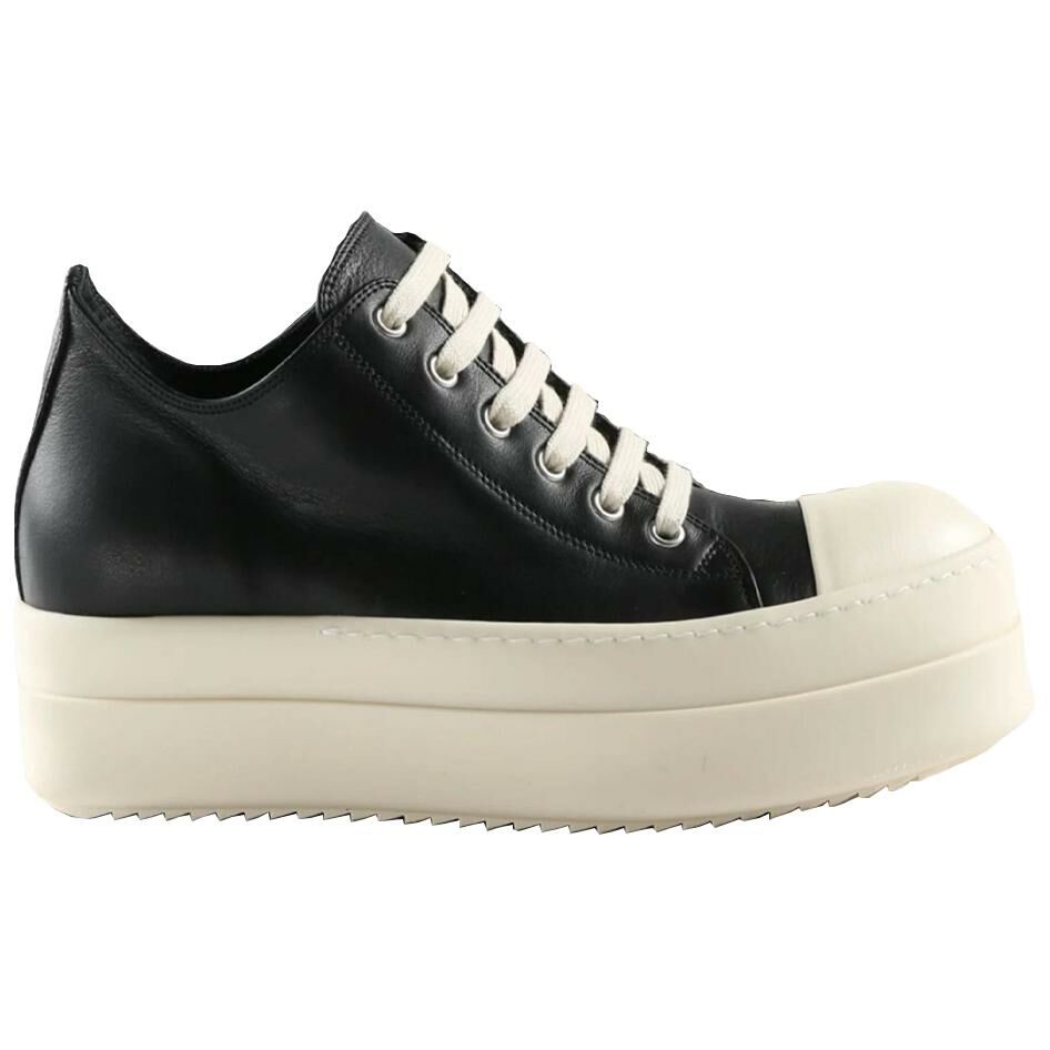 【代購】RICK OWENS/RO Low-Top Skateboard Shoes Women's Black