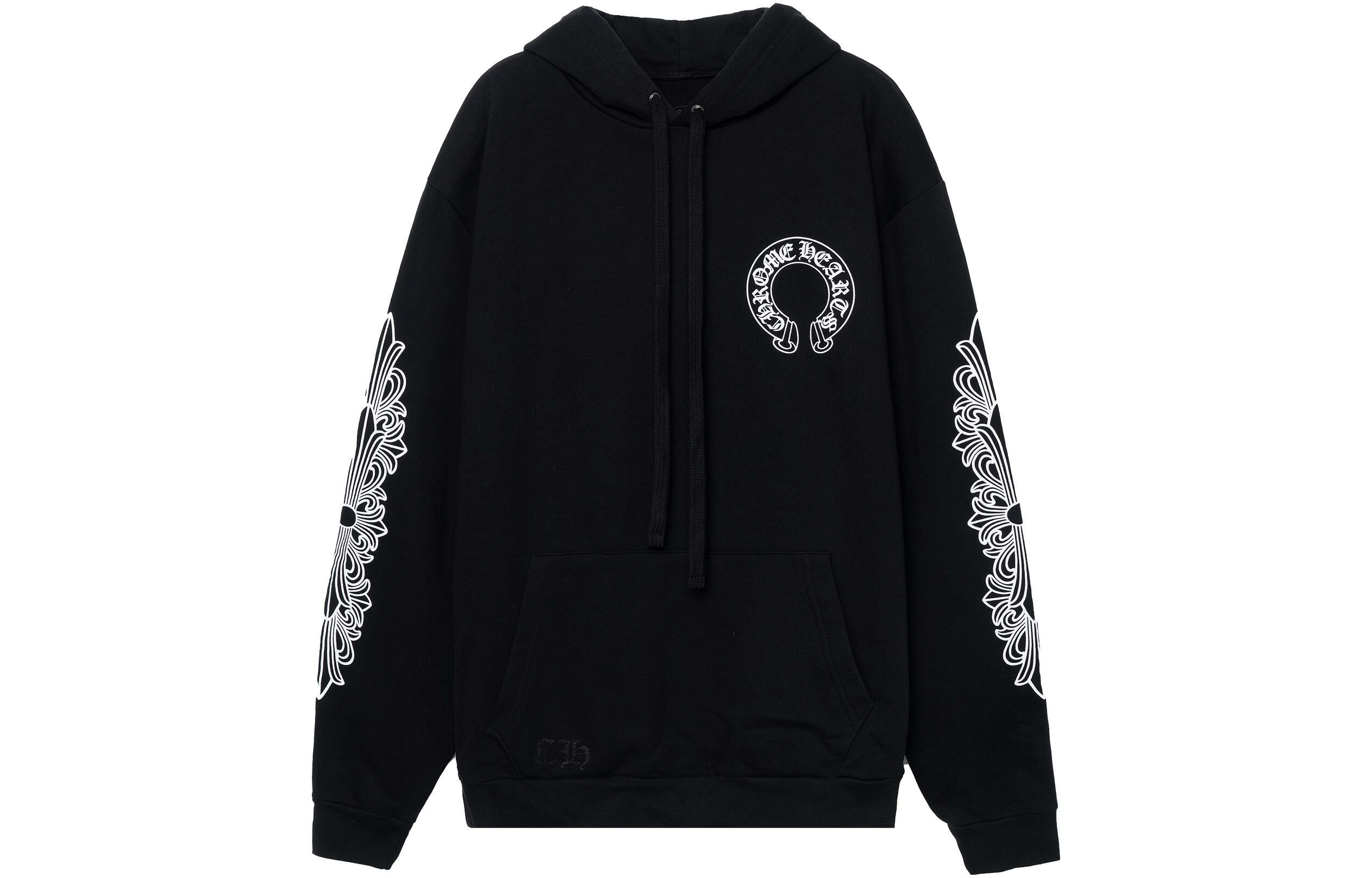 【代購】Chrome Hearts Horse Shoe Floral Hoodie