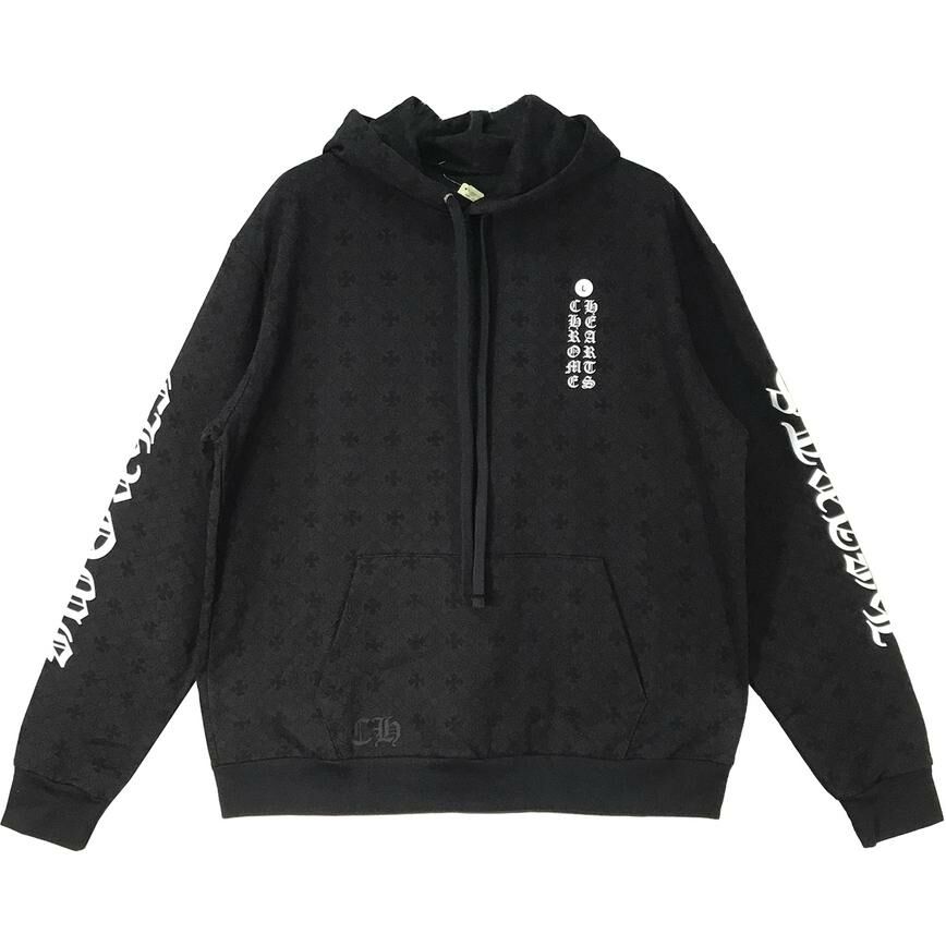 【代購】Chrome Hearts Vertical Logo Hoodie
