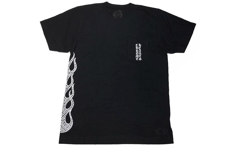 【代購】Chrome Hearts Side Flame T Shirt