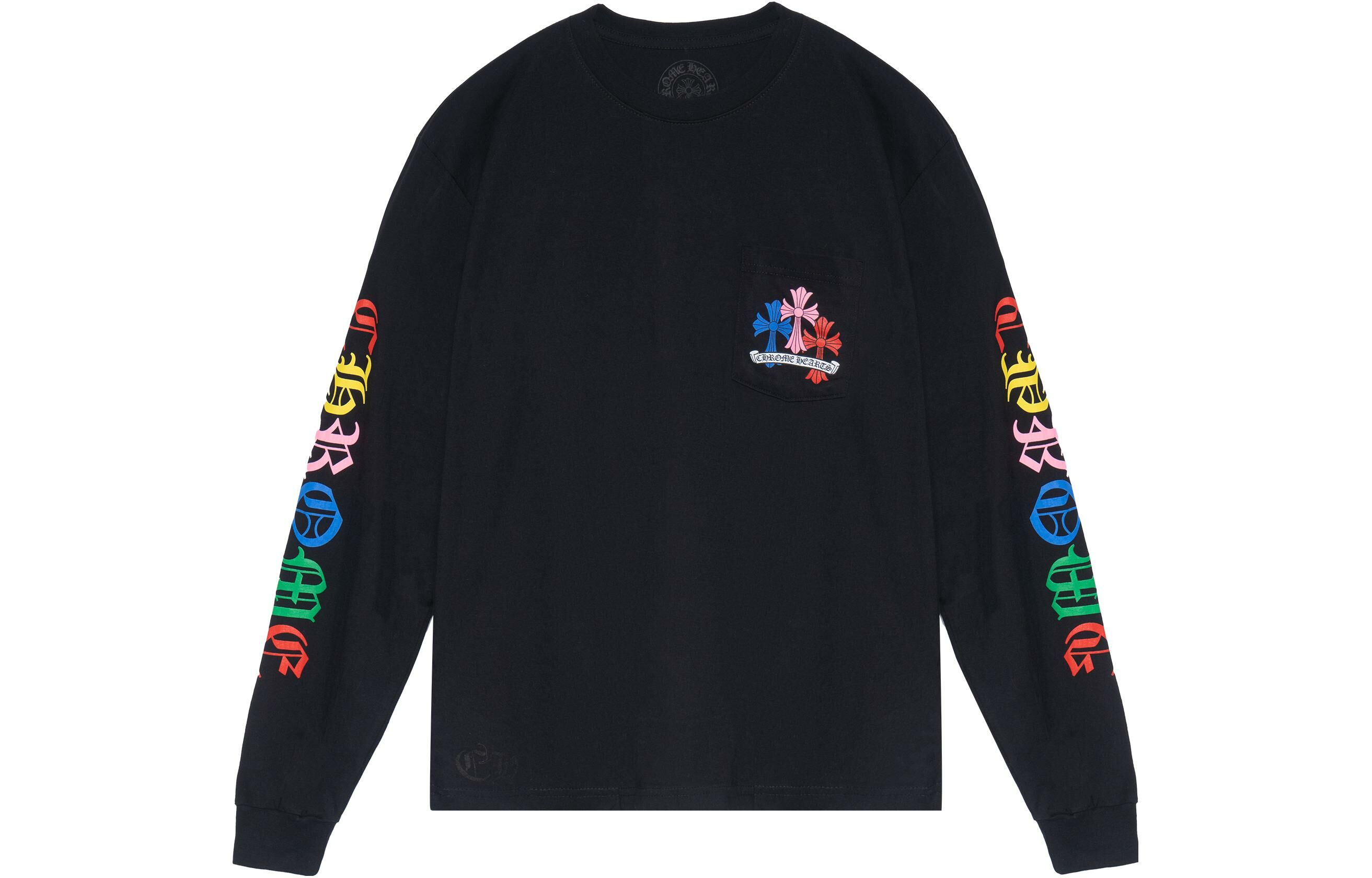 【代購】Chrome Hearts Multi Color Cross Cemetery L/S T shirt