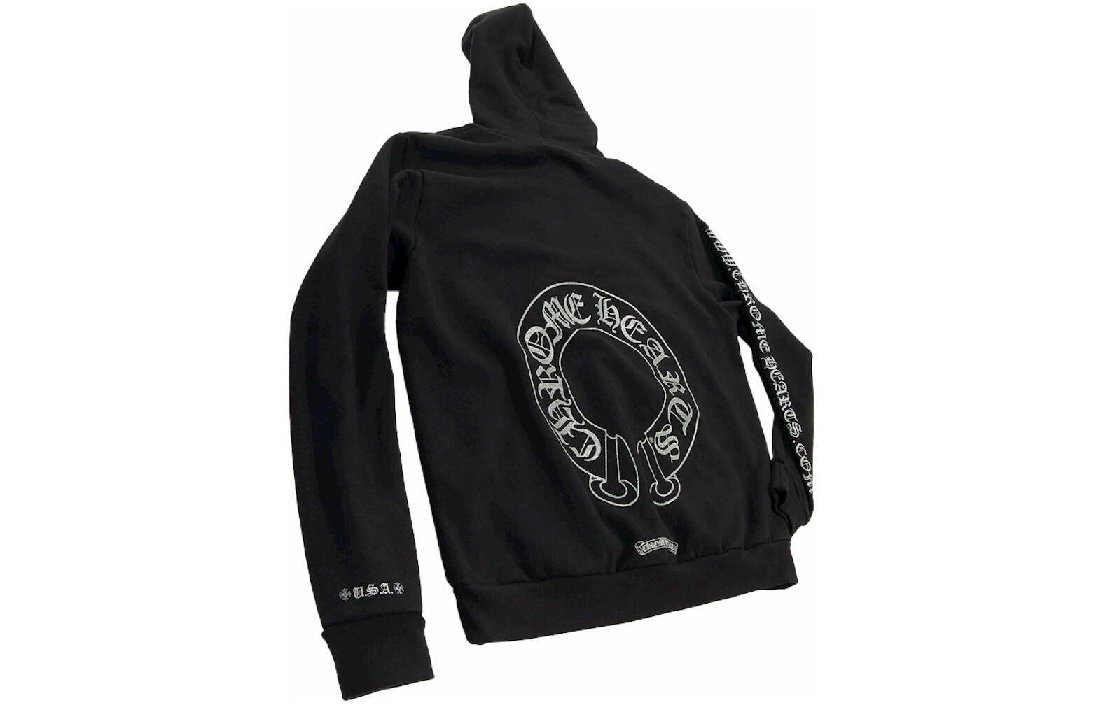 【代購】Chrome Hearts Silver Glitter Hoodie