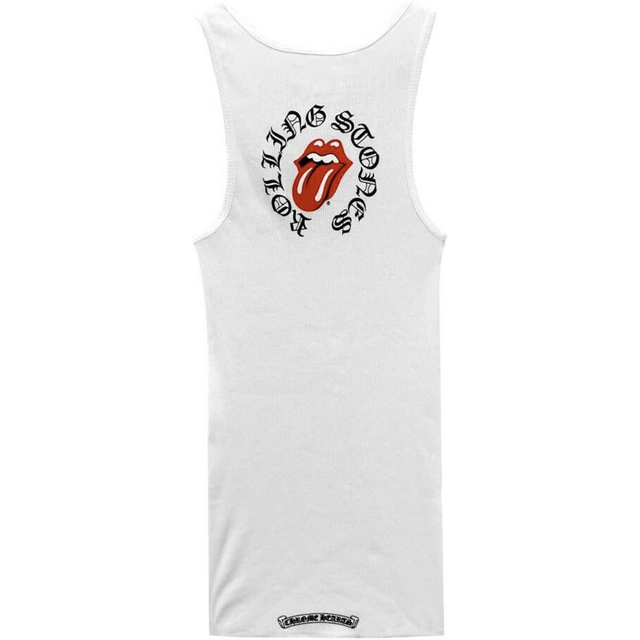 【代購】Chrome Hearts x GUNSHI SS24 Tank Tops Unisex White