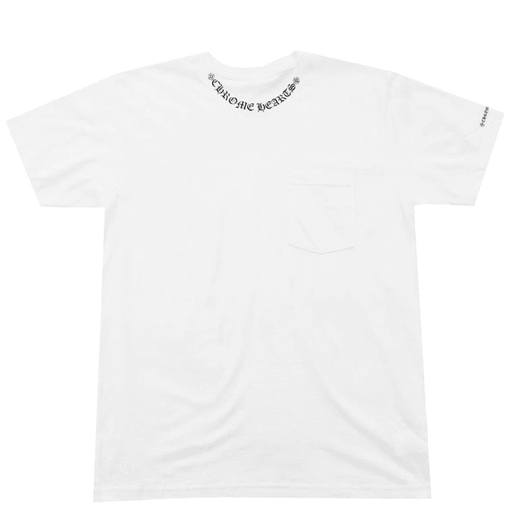 【代購】Chrome Hearts Neck Letters Logo T shirt