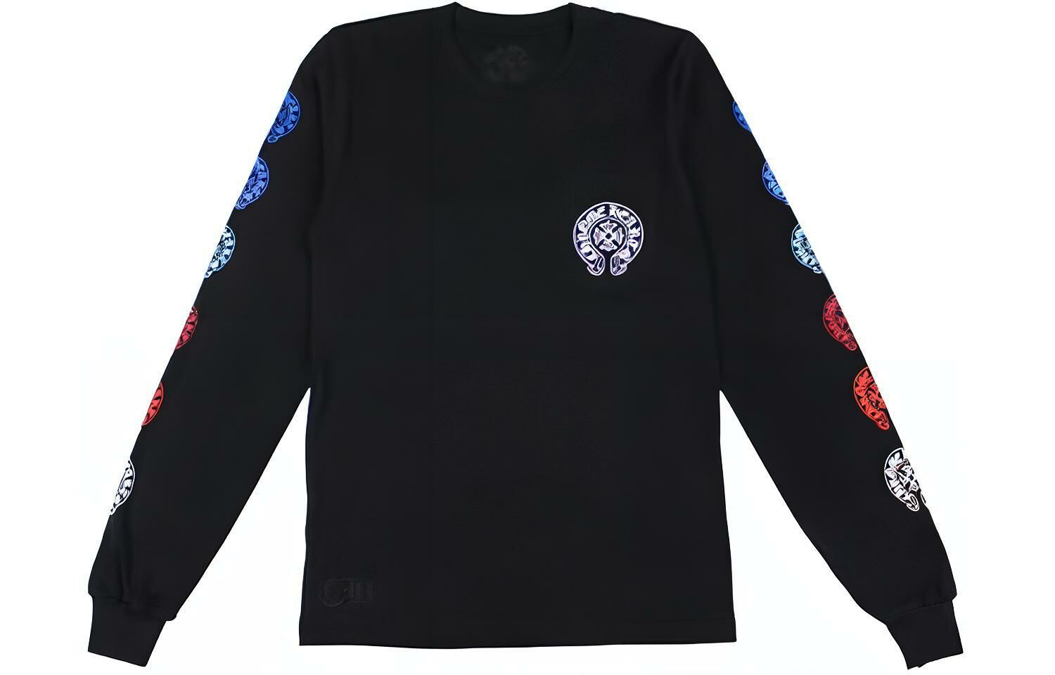【代購】Chrome Hearts Multi Color Horse Shoe L/S T shirt