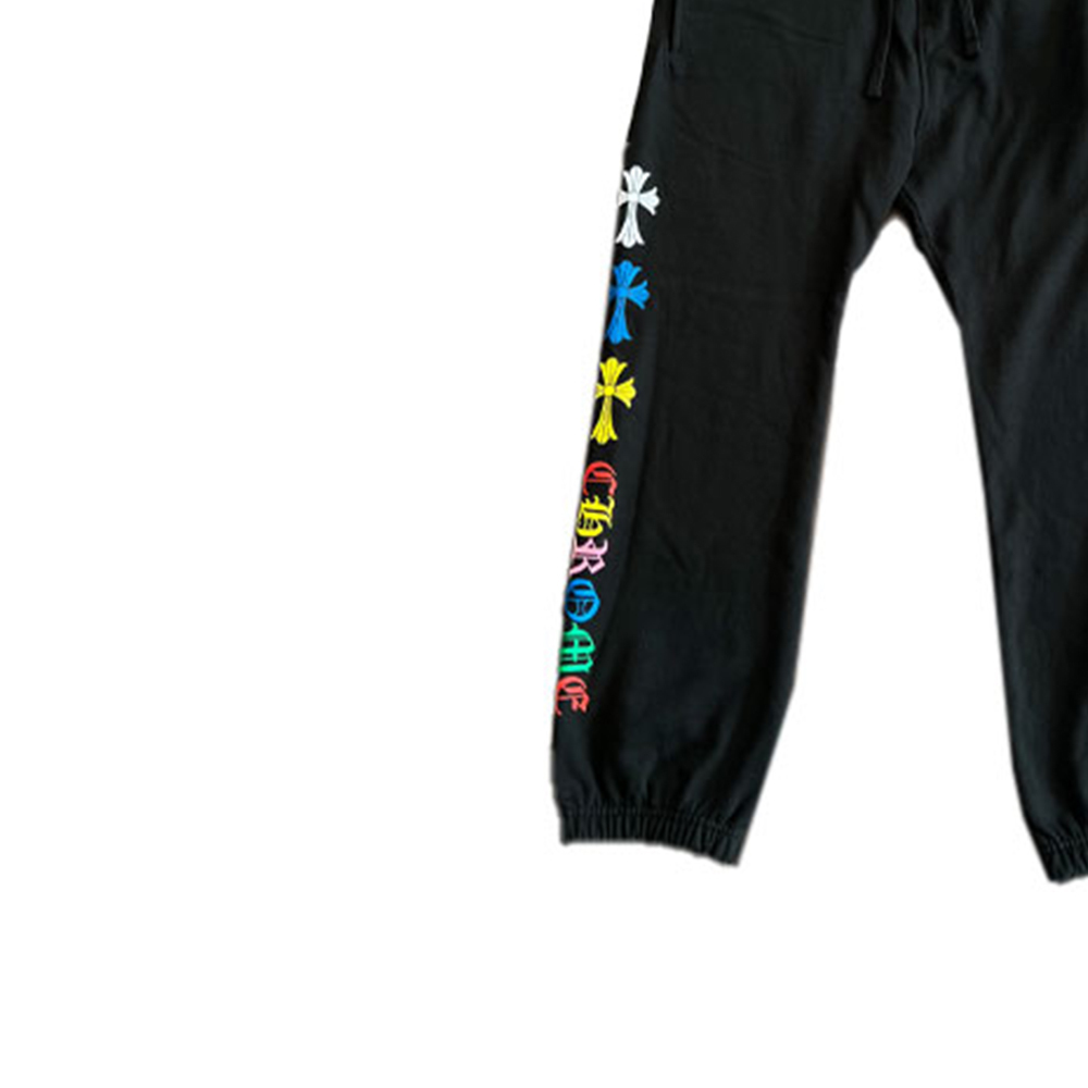 【代購】Chrome Hearts Multicolor Cross Sweatpants