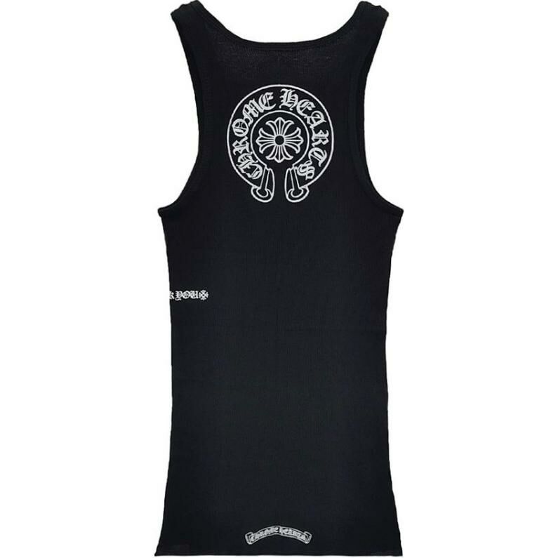 【代購】Chrome Hearts FW24 Tank Tops Unisex Black