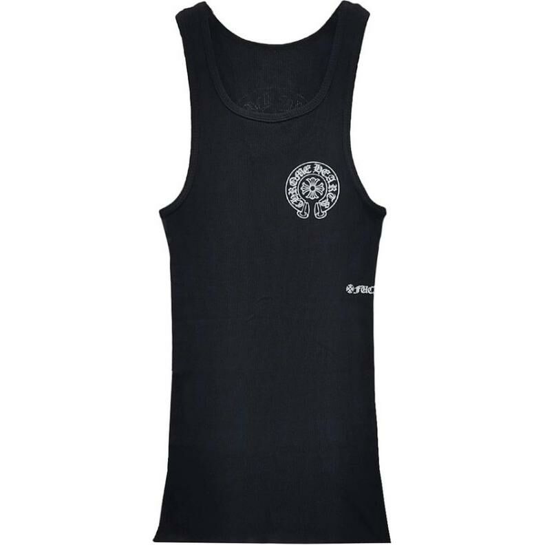 【代購】Chrome Hearts FW24 Tank Tops Unisex Black