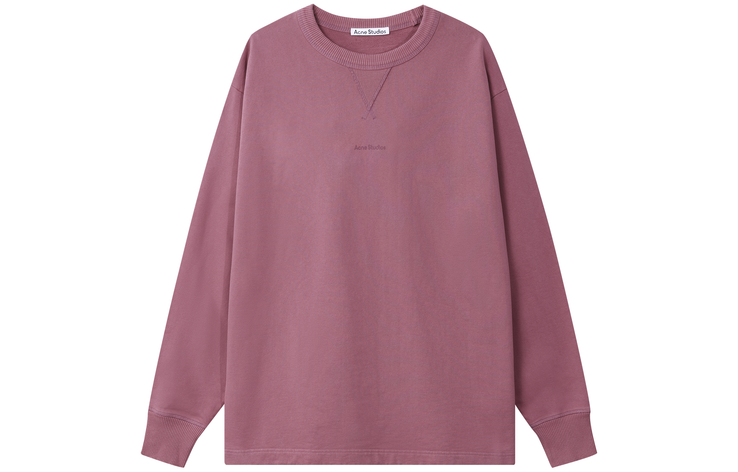 【代購】Acne Studios Sweatshirts Men Washed Pink