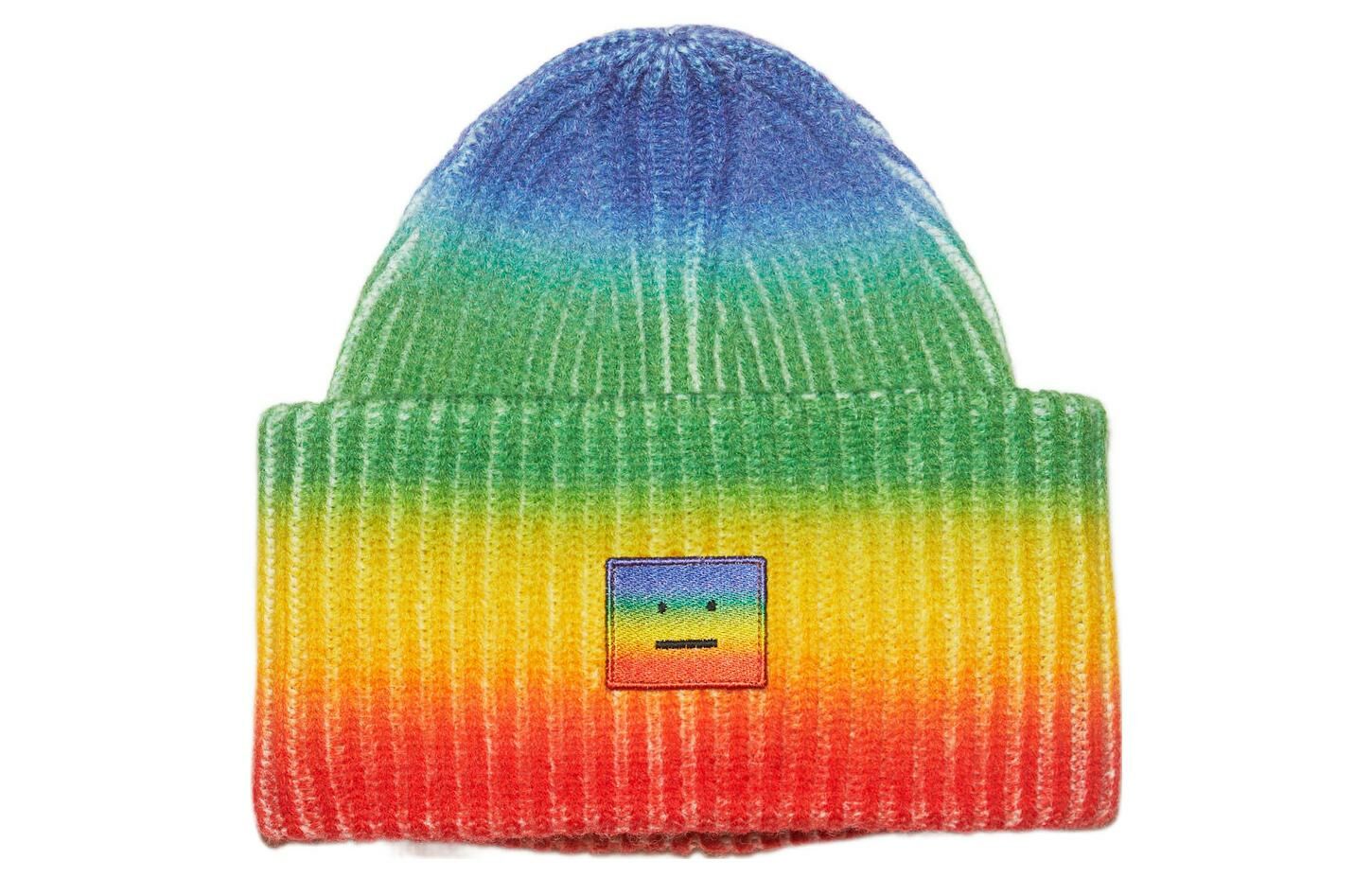 【代購】Acne Studios Rainbow Knit Beanie Hat