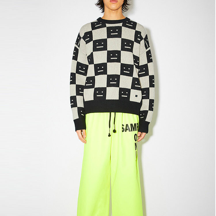 【代購】Acne Studios Sweaters Unisex Black/White