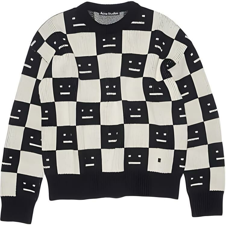 【代購】Acne Studios Sweaters Unisex Black/White