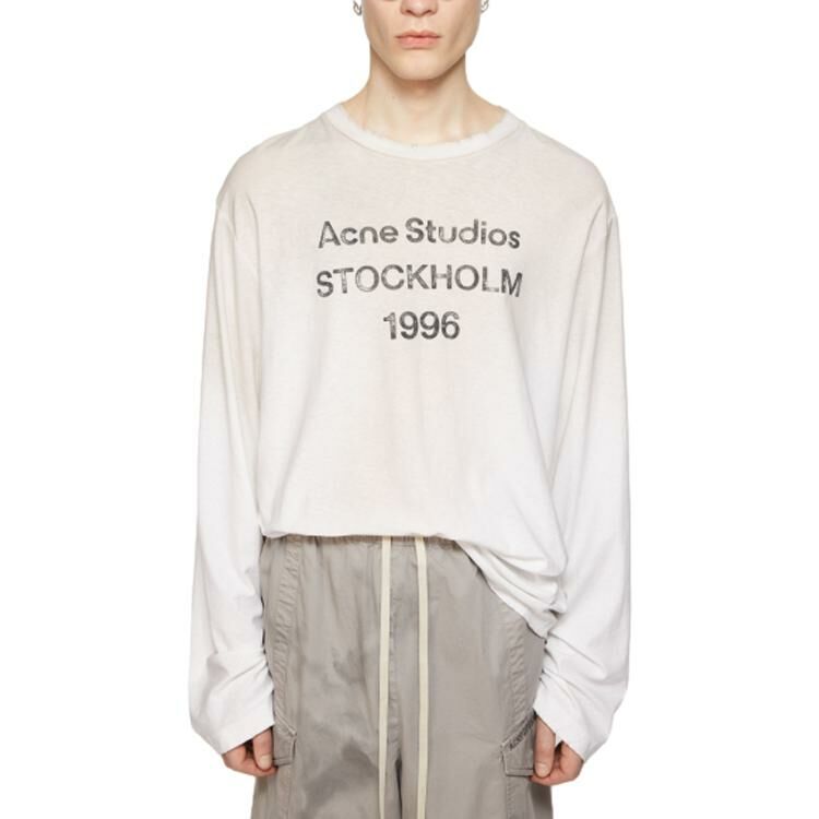 【代購】Acne Studios Logo Long Sleeve Tee