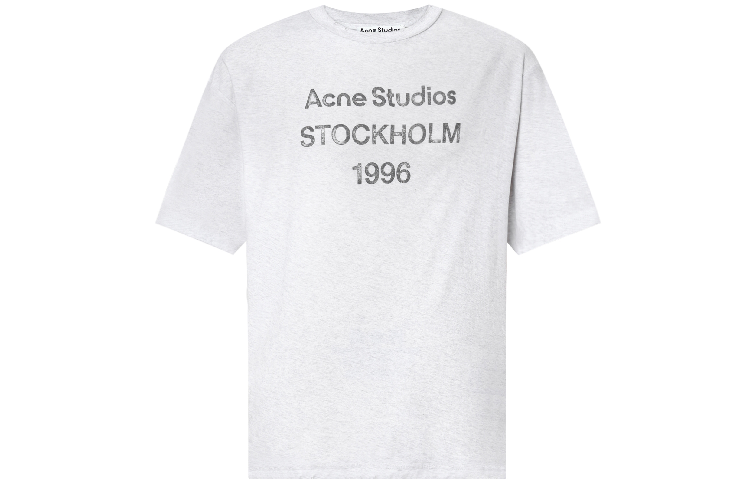 【代購】Acne Studios Logo Printed Crewneck T Shirt