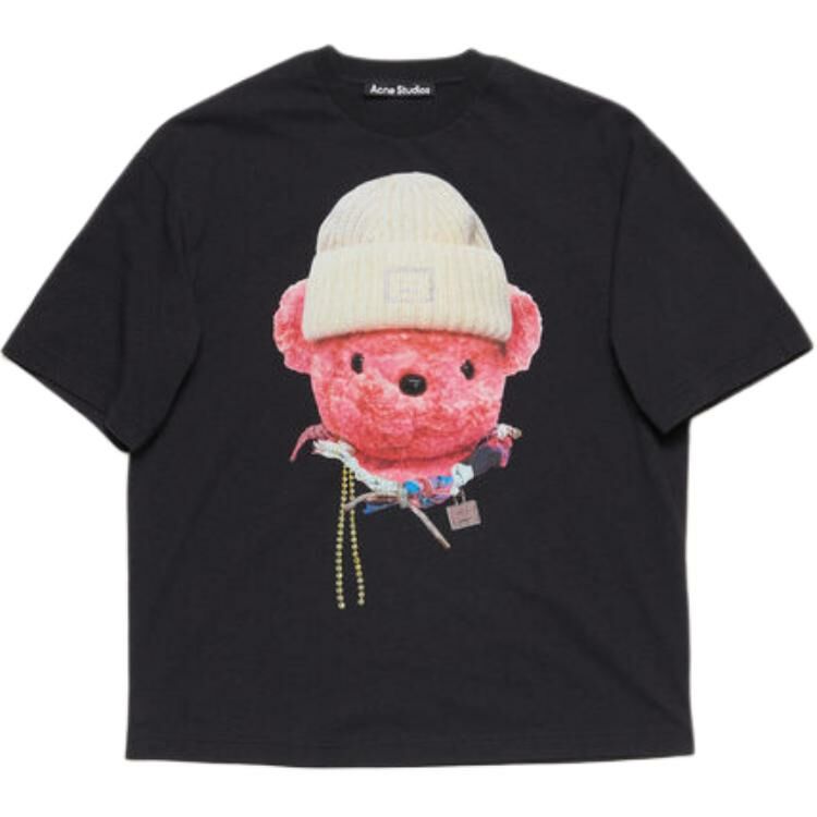 【代購】Acne Studios Teddy Printed Crewneck T-Shirt