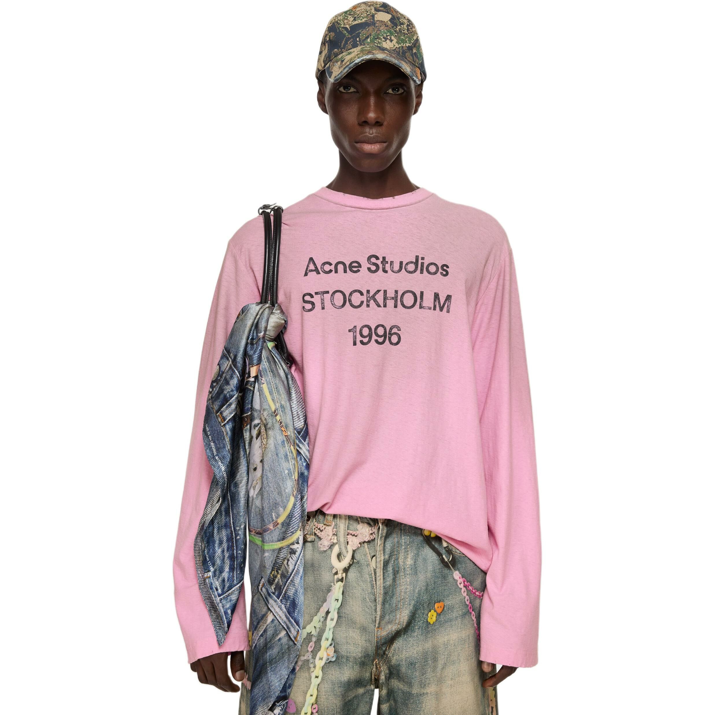 【代購】Acne Studios Logo Long-Sleeve T-Shirt