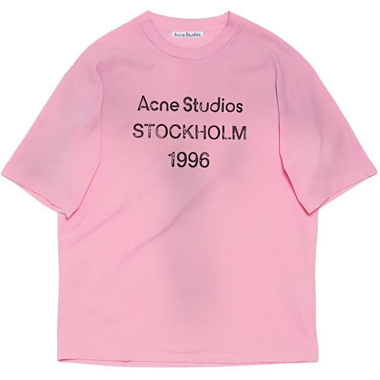 【代購】Acne Studios Logo Printed Crewneck T Shirt