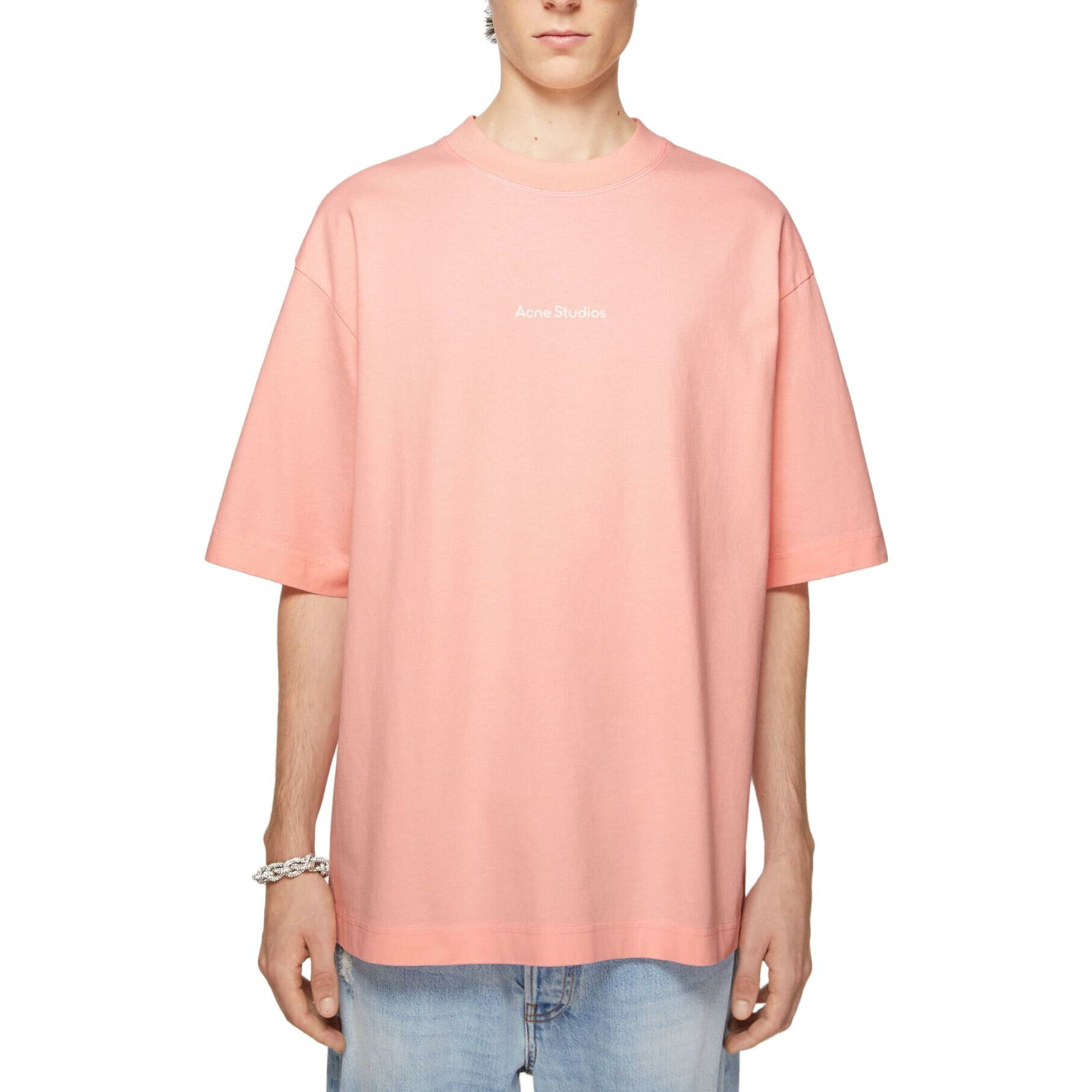 【代購】Acne Studios Logo Printed Crewneck T-Shirt