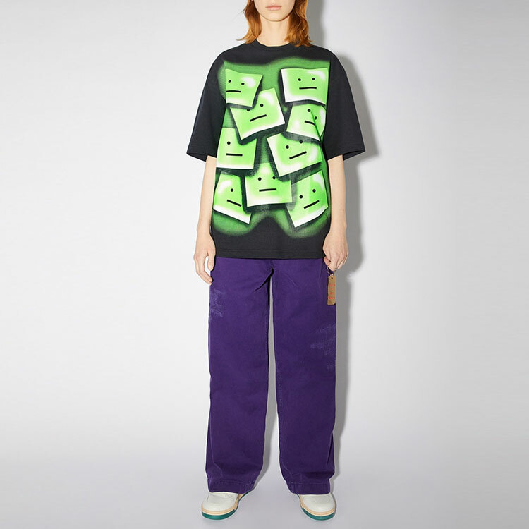 【代購】Acne Studios T-Shirts Unisex Black