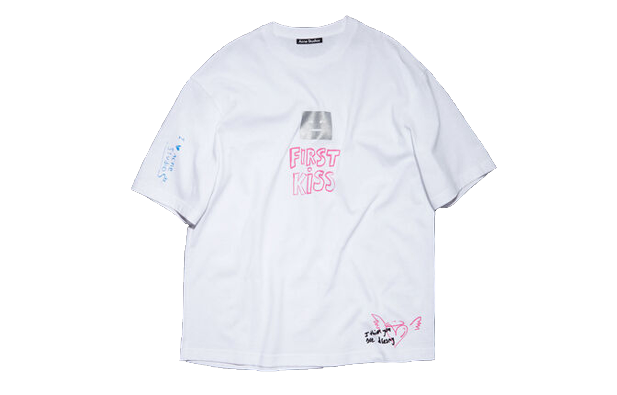 【代購】Acne Studios T Shirt Unisex Light White