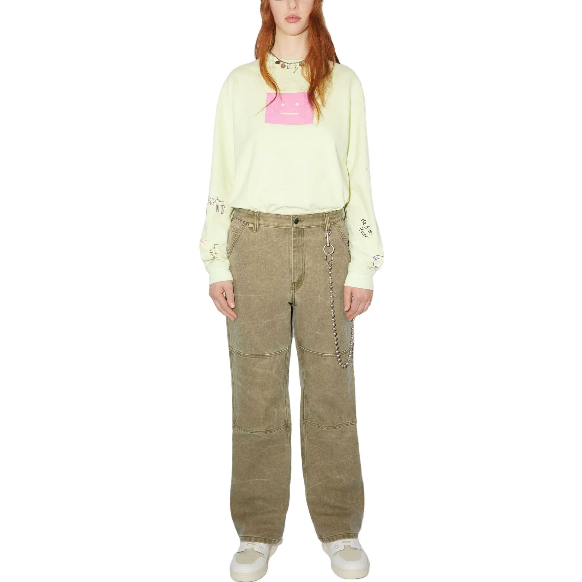 【代購】Acne Studios Casual Pants Unisex Khaki Beige