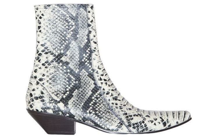 【代購】Acne Studios Ankle Boots Women's Black White Silver