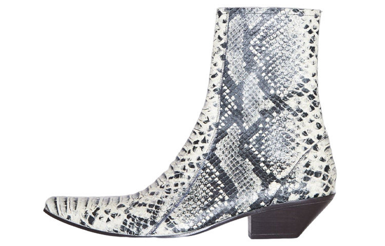 【代購】Acne Studios Ankle Boots Women's Black White Silver