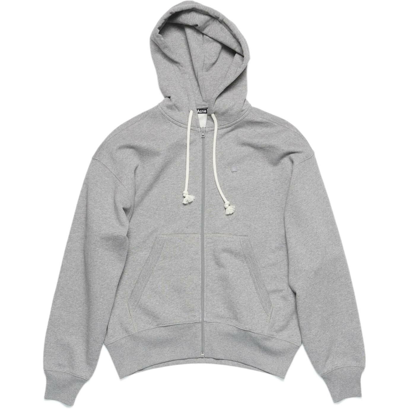 【代購】Acne Studios Logo Patch Zipped Hoodie