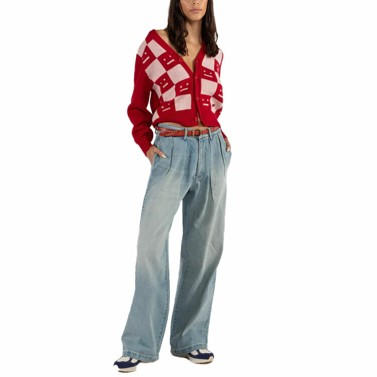 【代購】Acne Studios SS22 Sweater Unisex Red