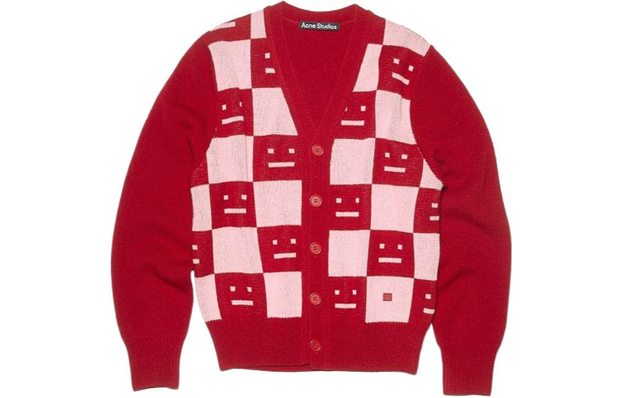 【代購】Acne Studios SS22 Sweater Unisex Red
