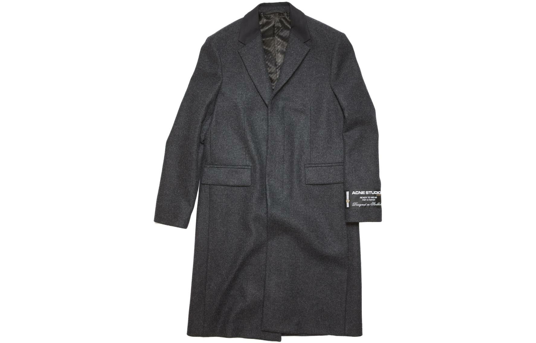 【代購】Acne Studios Single-breasted Tailored Coat