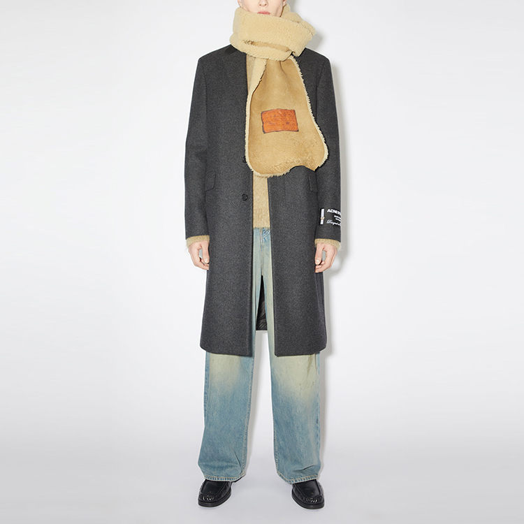 【代購】Acne Studios Single-breasted Tailored Coat