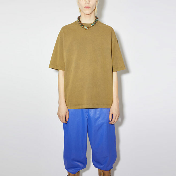 【代購】Acne Studios T-Shirts Unisex Gray Green