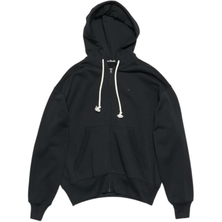 【代購】Acne Studios Face Logo Patch Zipped Hoodie