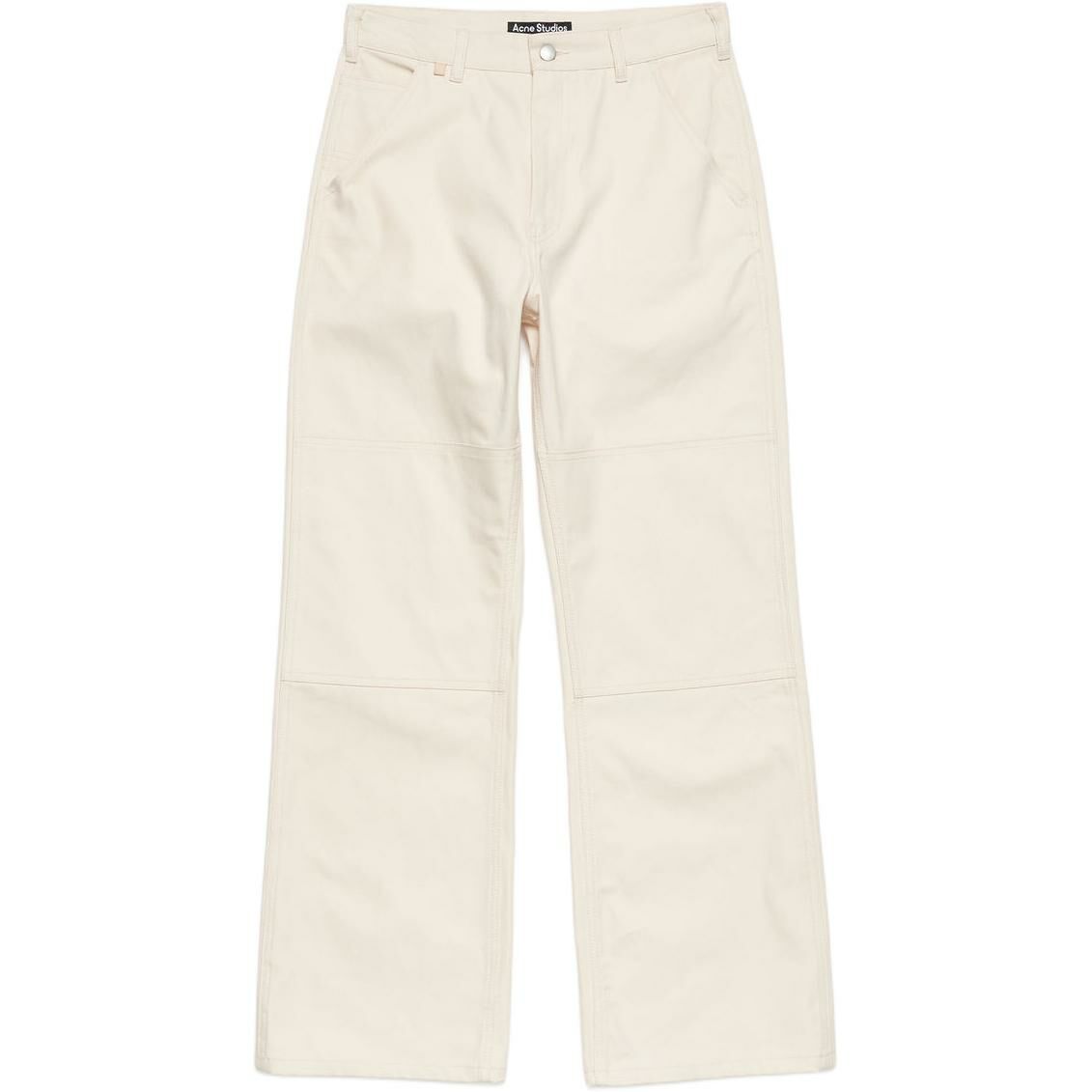 【代購】Acne Studios Logo Patch Straight Leg Trousers