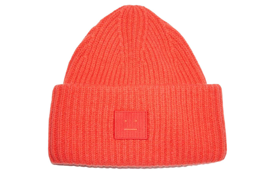【代購】Acne Studios Logo Motif Rib knit Beanie
