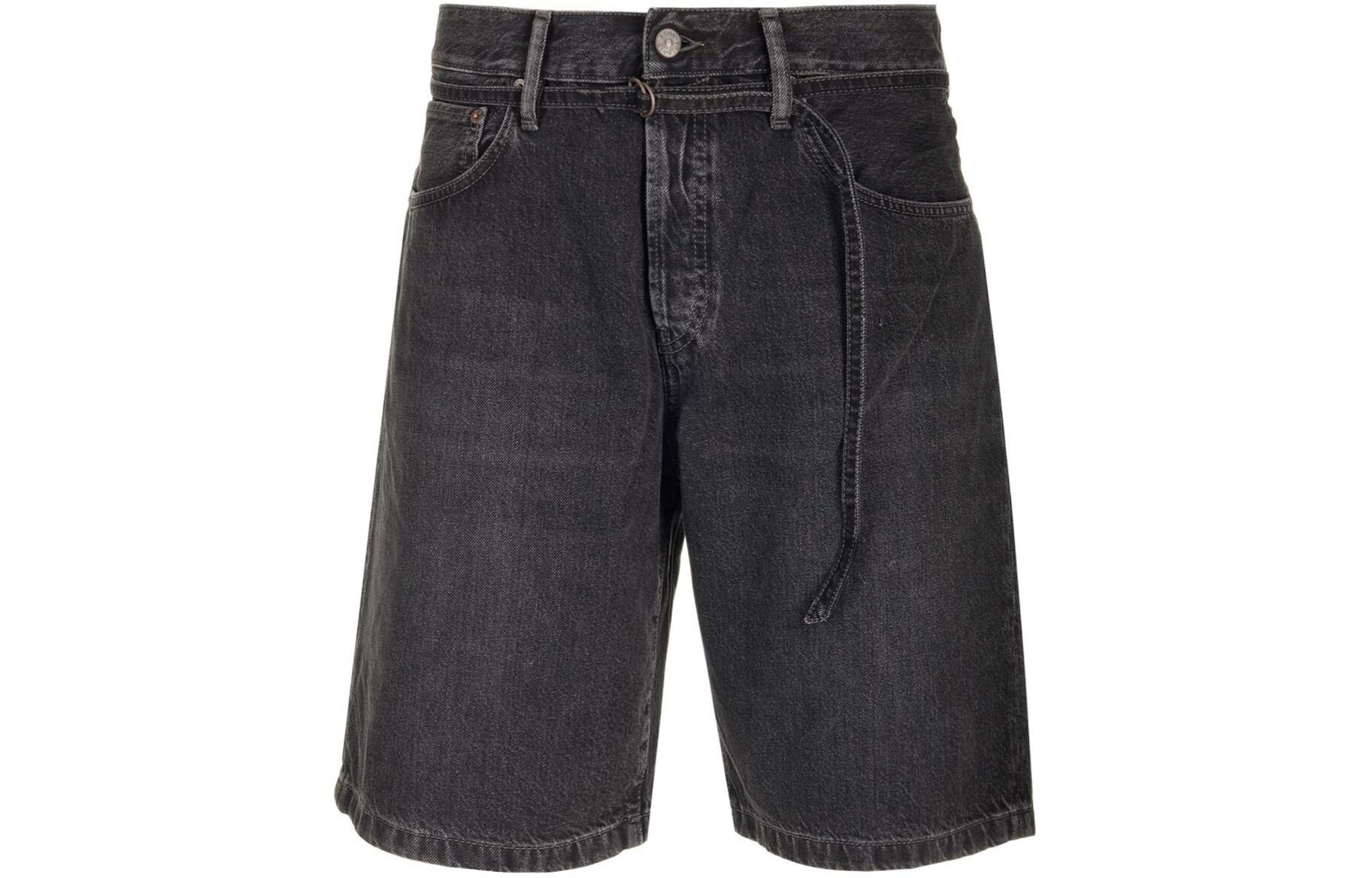 【代購】Acne Studios SS24 Denim Shorts Men's Black