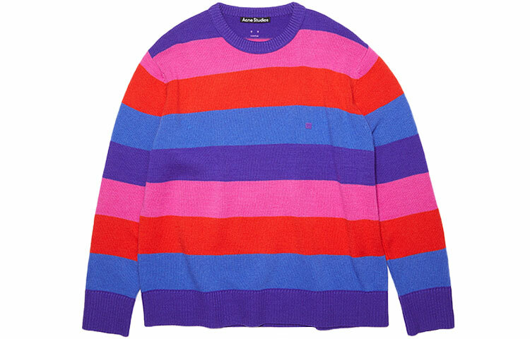 【代購】Acne Studios Kids Nimah Stripe Crew Sweater