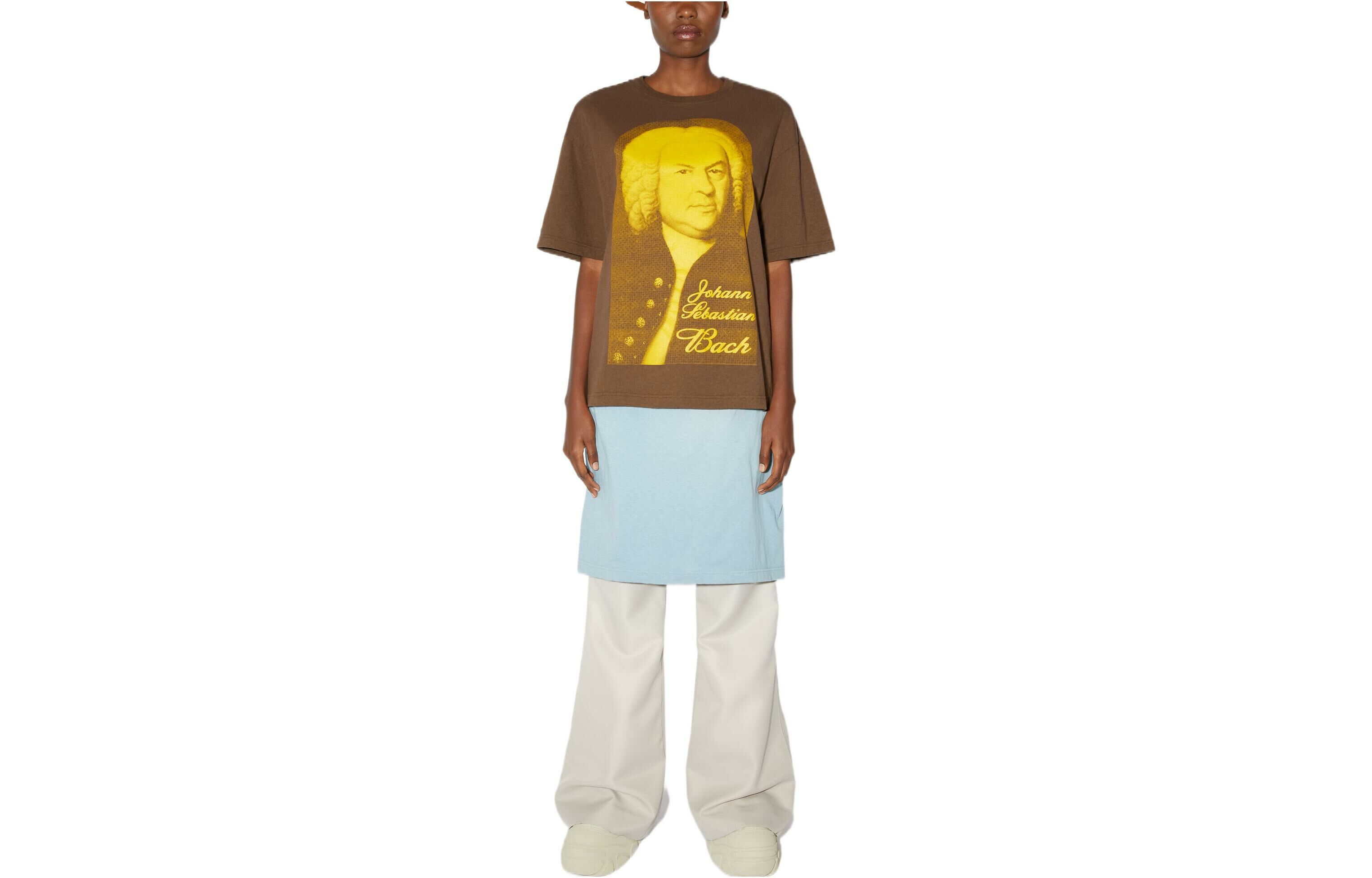 【代購】Acne Studios T-Shirts Unisex Brown