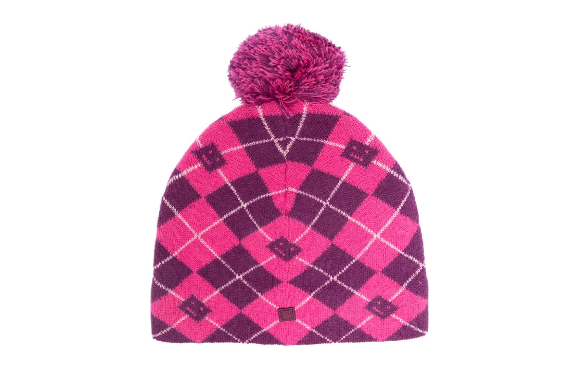 【代購】Acne Studios Pompom-detail Checked Beanie