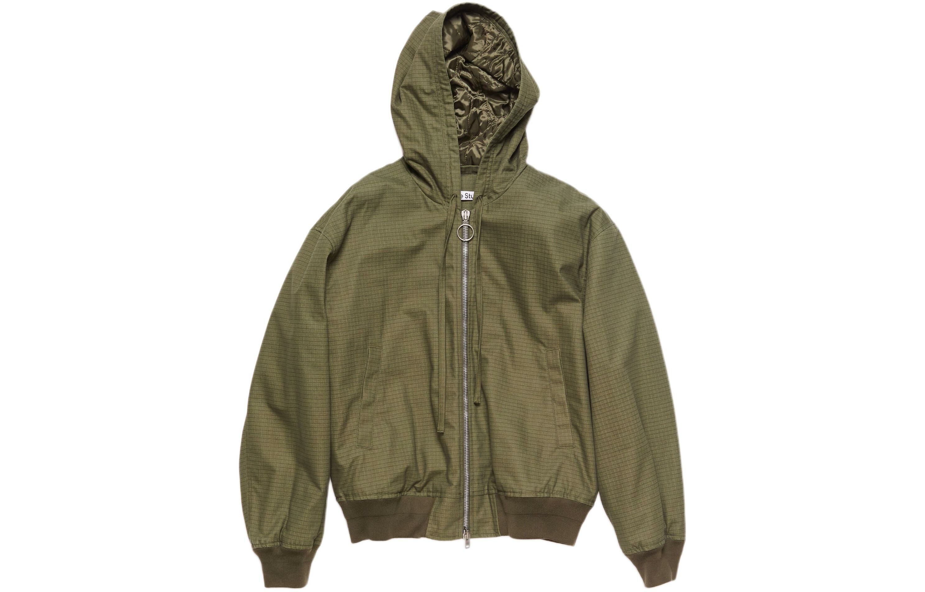 【代購】Acne Studios Zip-Up Hooded Jacket