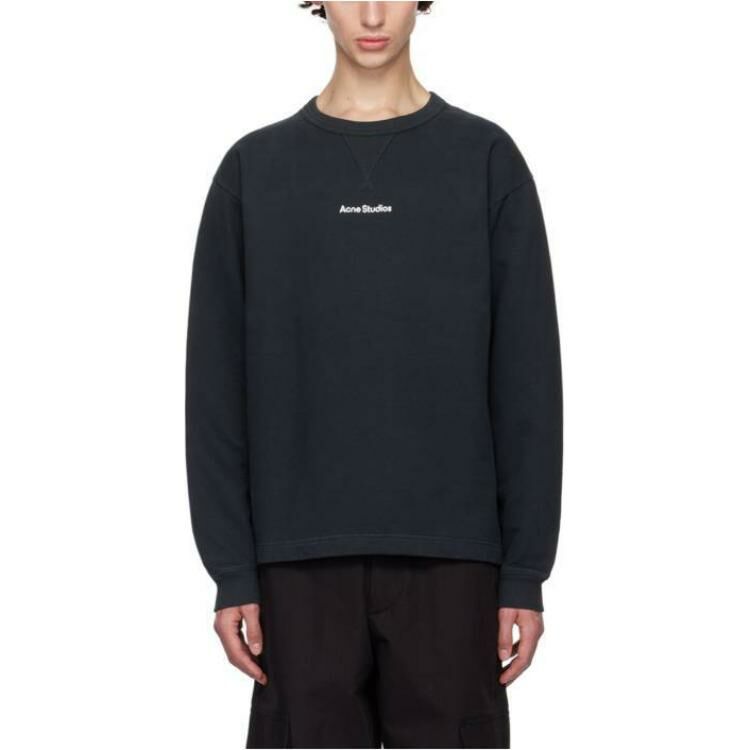 【代購】Acne Studios Logo Printed Long-Sleeve Sweatshirt
