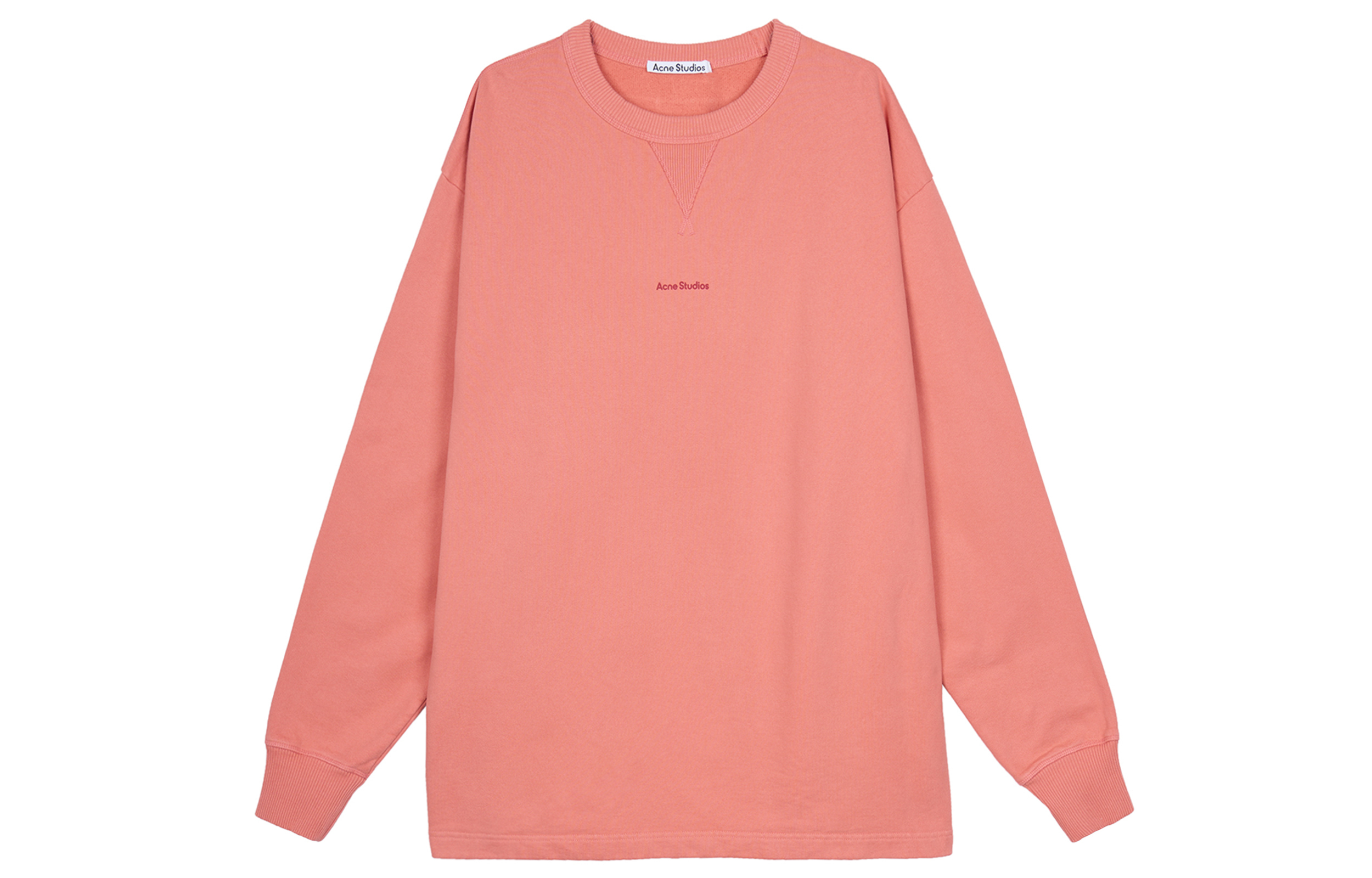 【代購】Acne Studios Sweatshirts Men Pink Orange