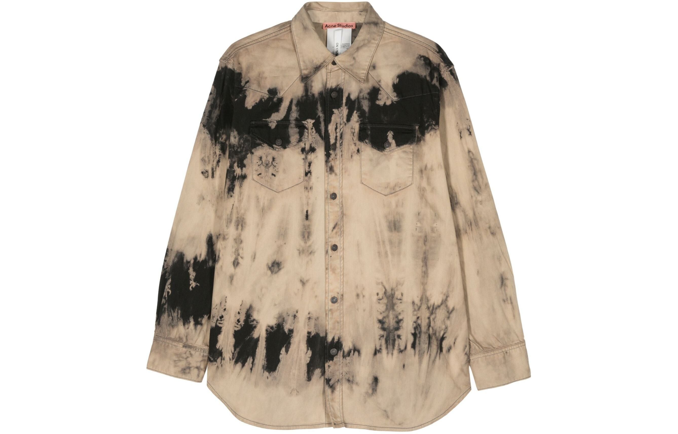 【代購】Acne Studios Tie-dye Denim Shirt