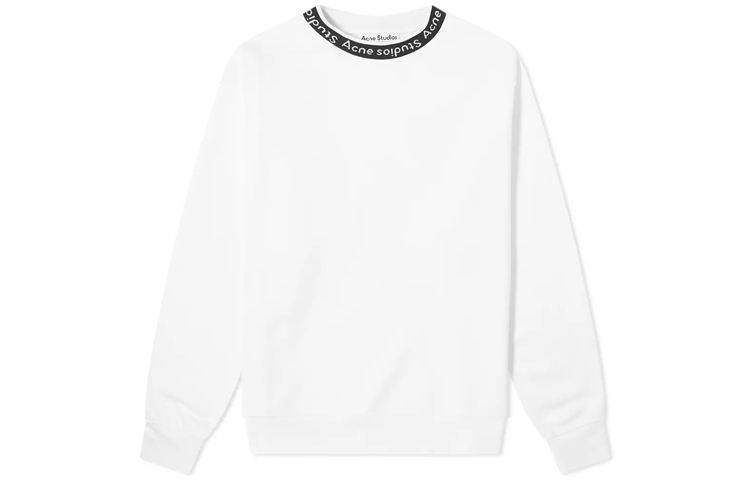【代購】Acne Studios Logo Ribbed Crewneck Sweatshirt
