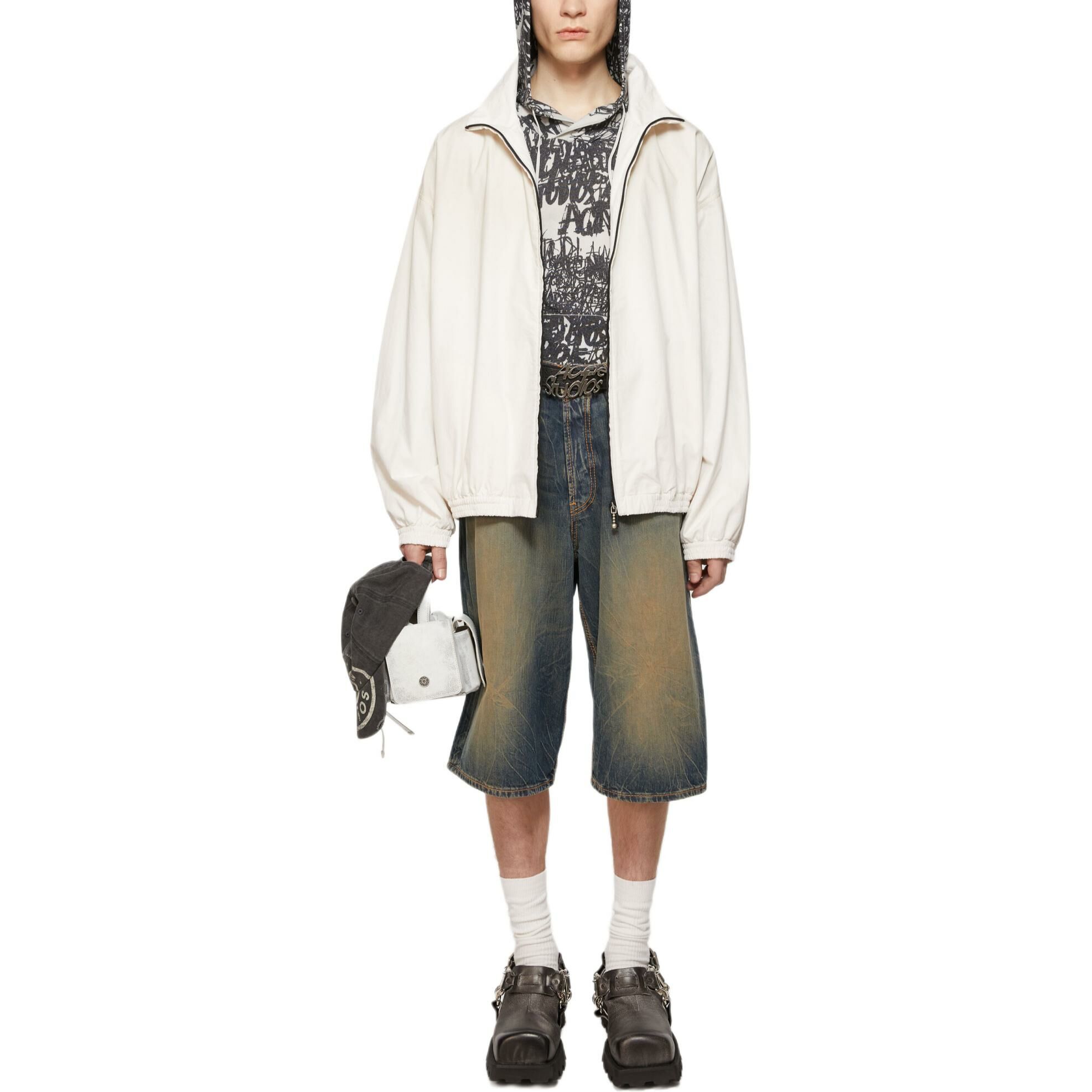 【代購】Acne Studios 1996 Collection Jackets Coats Men's Gray White